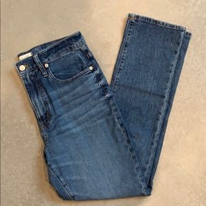 Madewell high-rise slim boyjean in evangeline wash